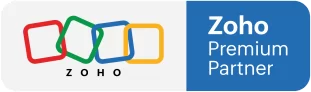 Zoho premium partner logo