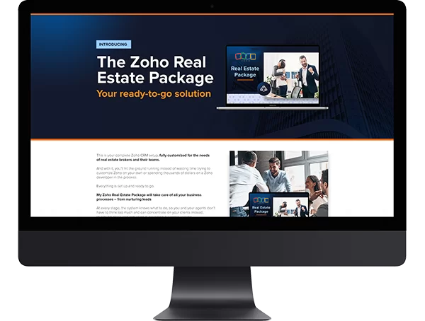 Zoho Real Estate Package