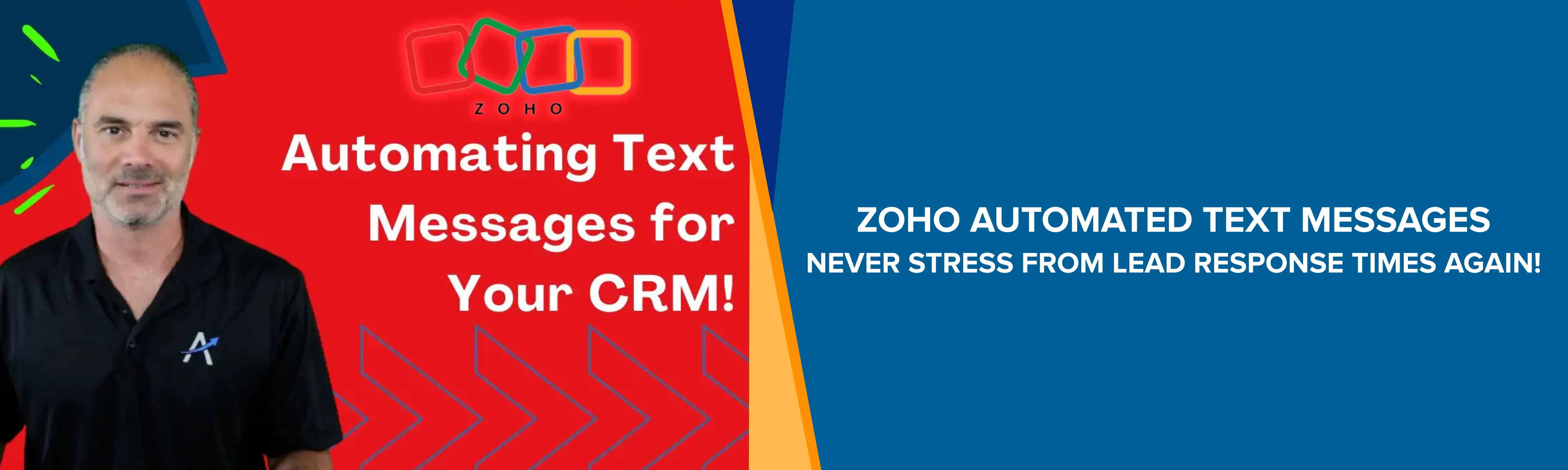 ZOHO Automated Text Messages | Never Stress From Lead Response Times Again!​